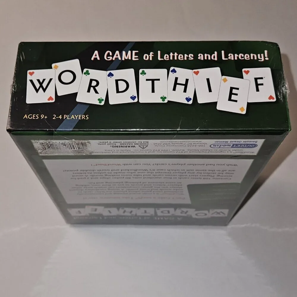 NEW Word Thief Game of Letters & Larceny! FACTORY SEALED